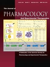 Journal of Pharmacology and Experimental Therapeutics: 346 (3)